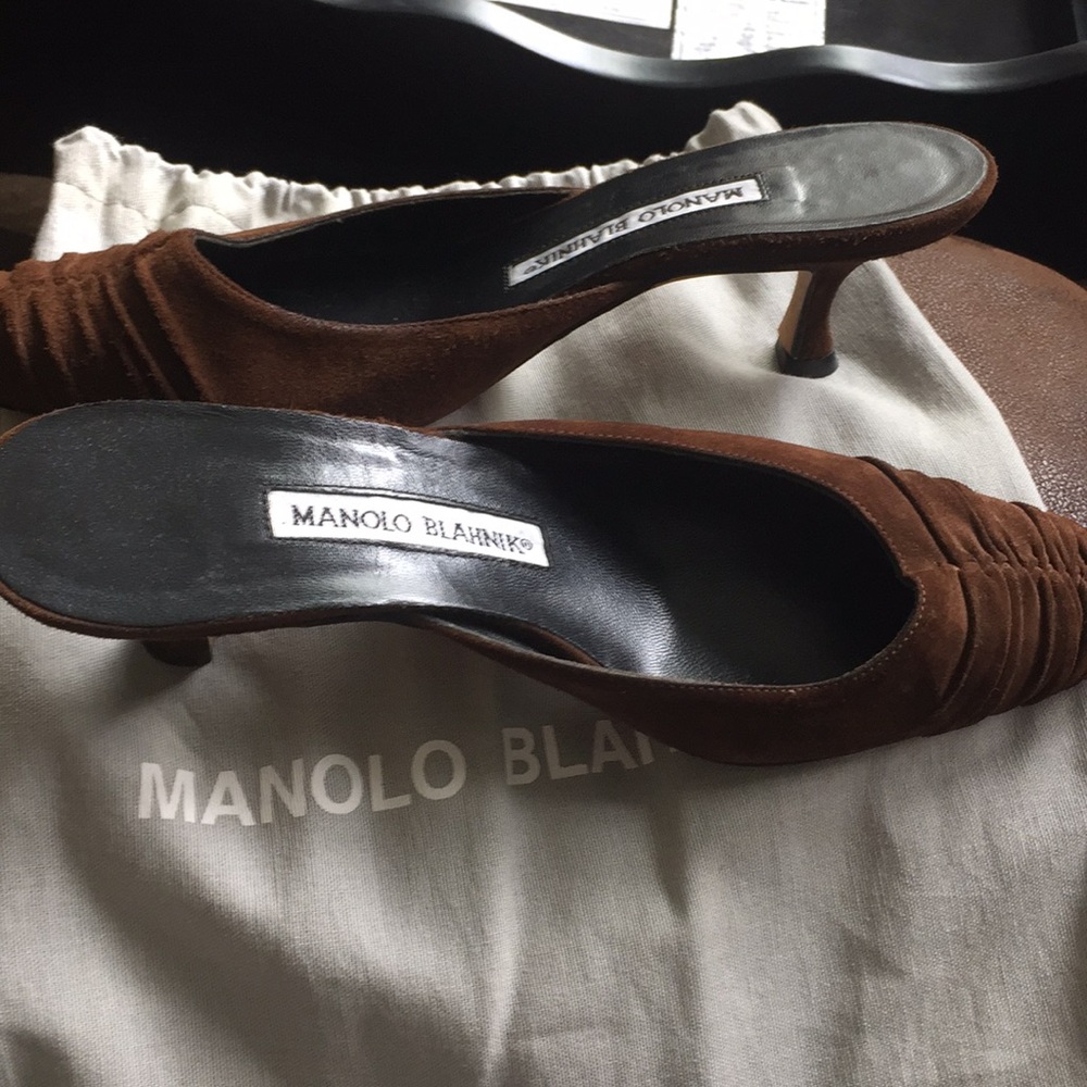 Manolo Blahnik shoes size 5 1/2